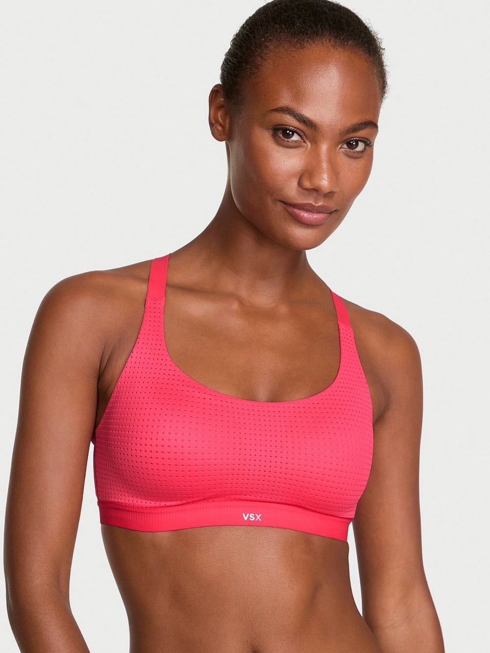 VSX Victoria’s Secret Women's Pink Seamless Sports Bra - Picture 1 of 3